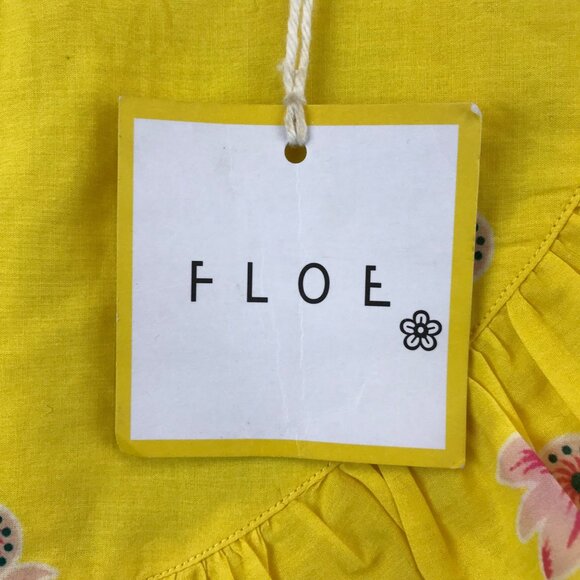 New Floe Fanny Floral Dress with ruffle shoulder size M - Picture 5 of 14
